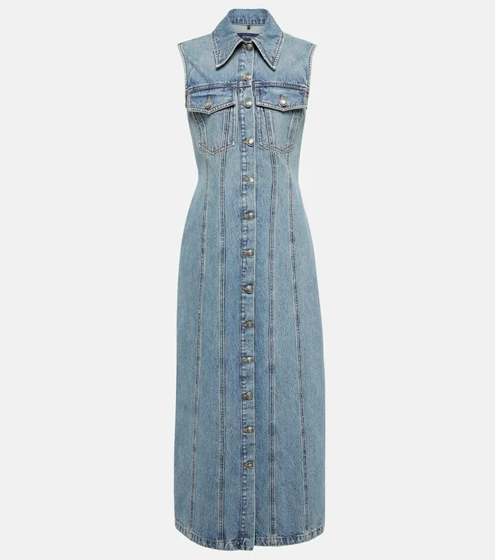 Catone denim maxi dress