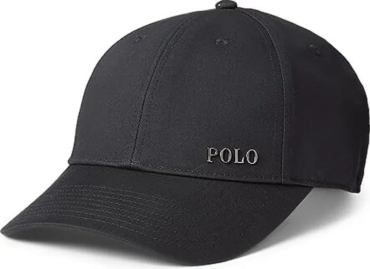 Polo Ralph Lauren Logo-Plaque Ball Cap (Black) Caps
