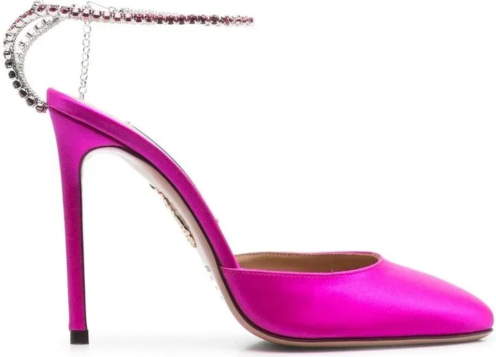 Ice 105mm satin pumps
