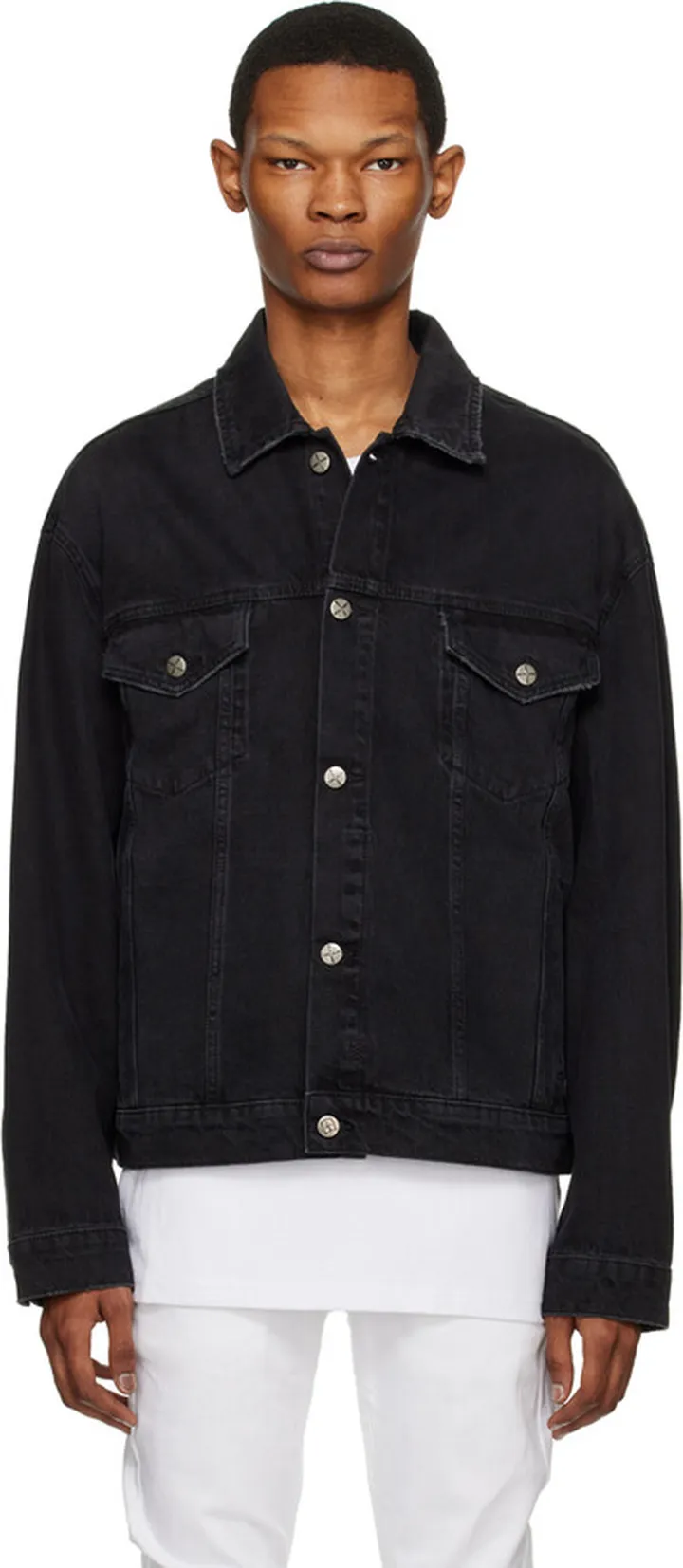 Ksubi Black Oh G Denim Jacket