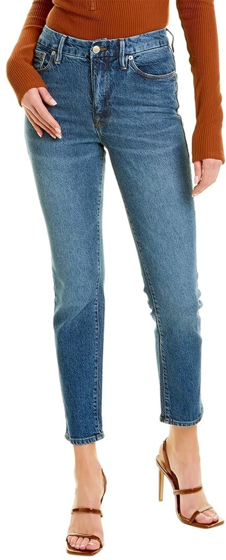 GOOD AMERICAN Good Classic Blue Skinny Jean