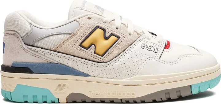 550 "Sea Salt Yellow" sneakers