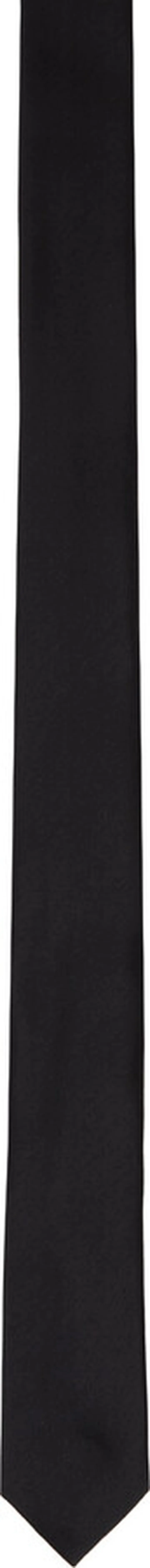 Johnlawrencesullivan Black Silk Tie