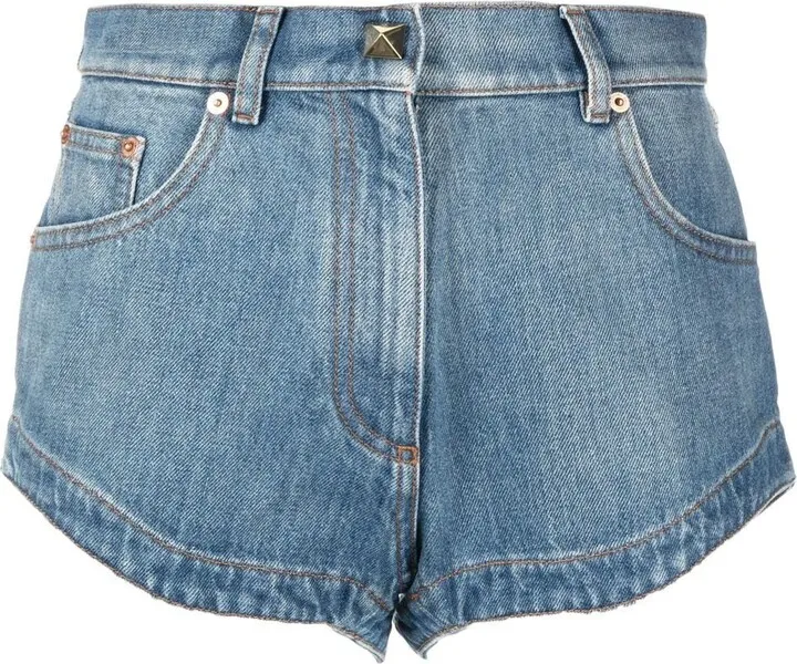 Roman Stud denim shorts