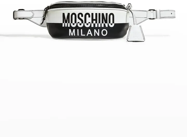 Men's Bicolor Logo Belt Bag