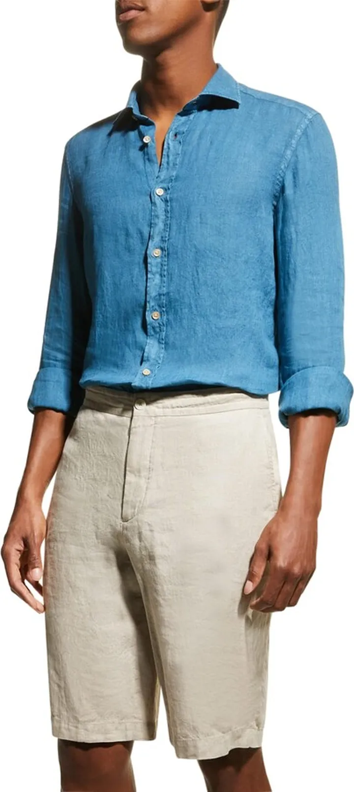Men's Linen Sport Shirt