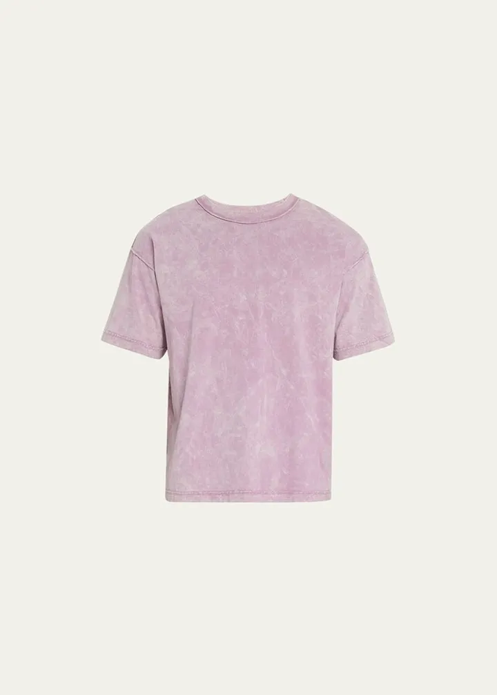 Men's Mineral Wash Cropped Tee