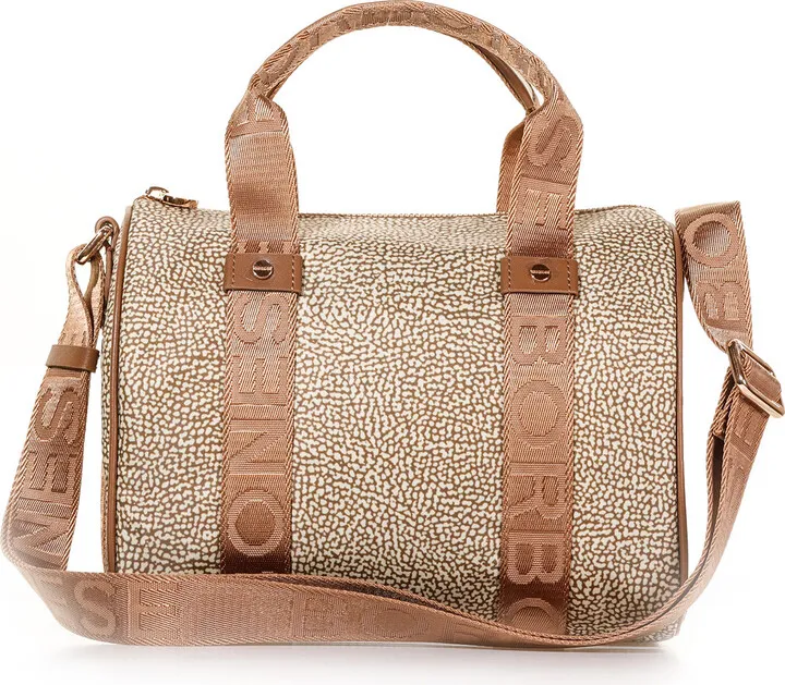 Handbag In Op Nylon And Leather