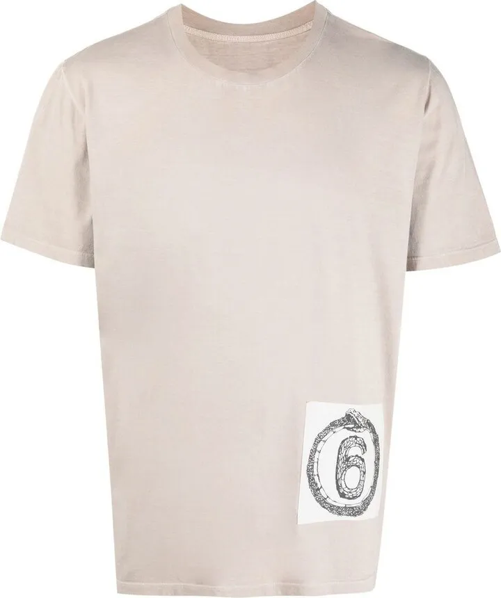 logo patch T-shirt