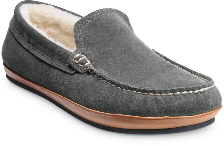 Edison Faux Shearling Moc Slipper