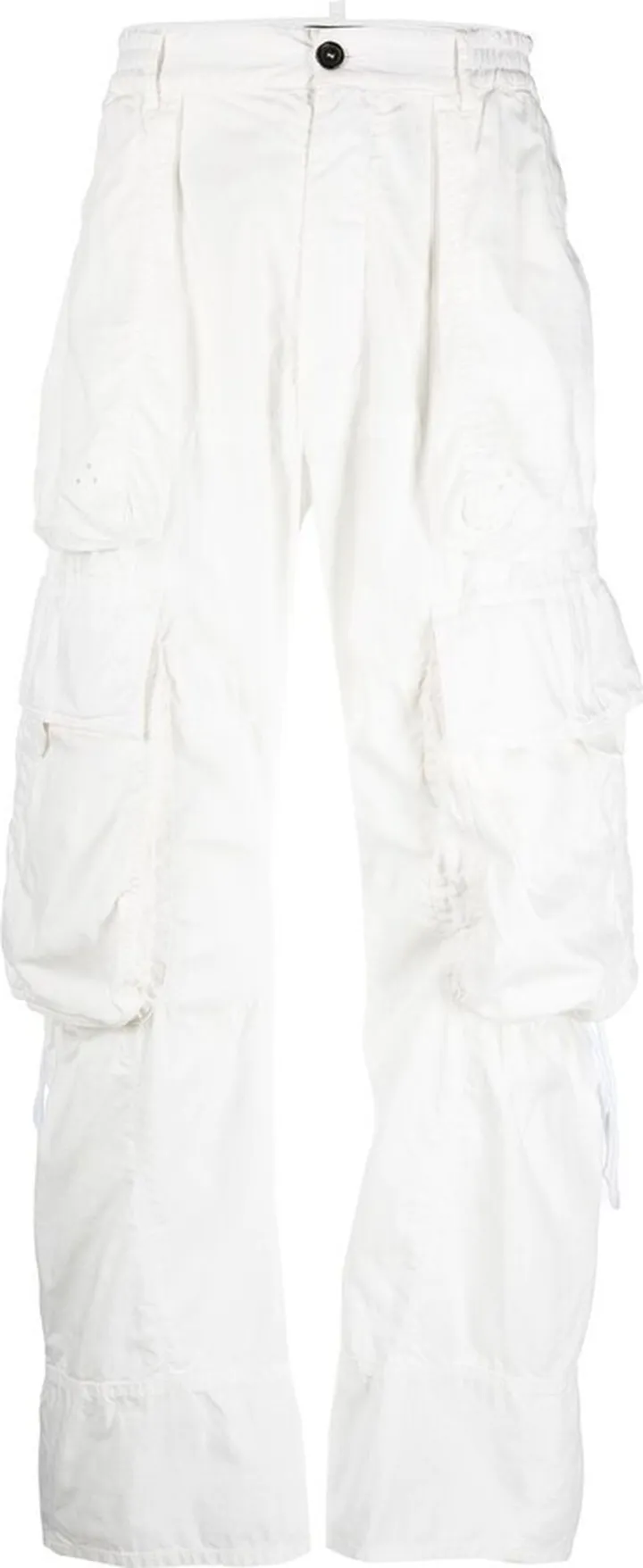 Straight-Leg Cargo Trousers