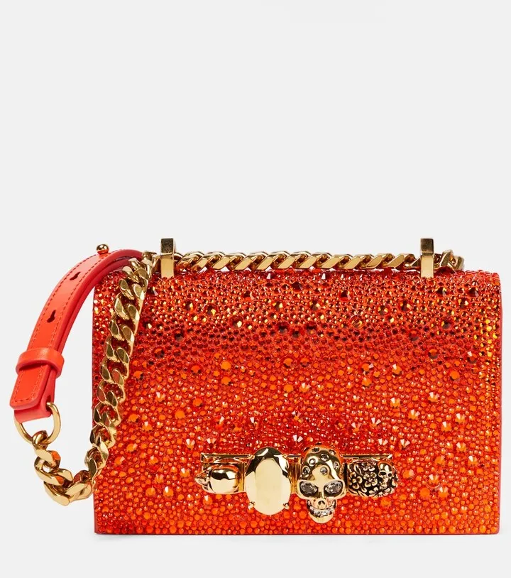Jewelled Satchel Mini embellished crossbody bag