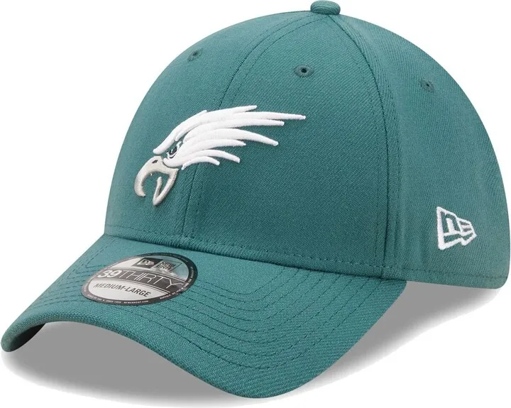 Men's New Era Midnight Green Philadelphia Eagles Elemental 39THIRTY Flex Hat