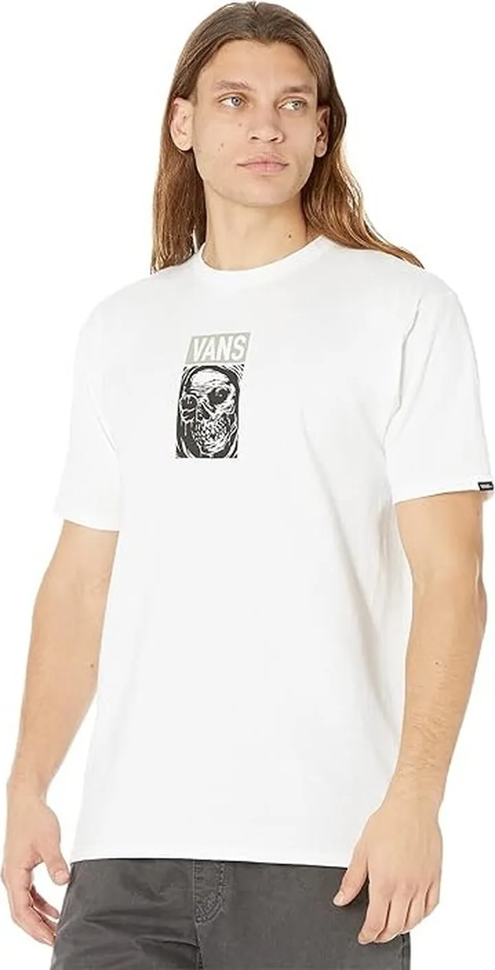 Vans Comic Strip Short Sleeve Tee (White) Men's Clothing