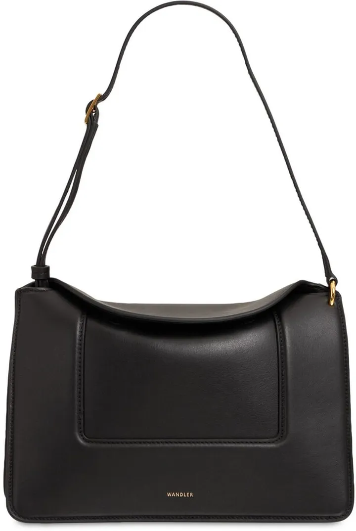 Penelope leather shoulder bag