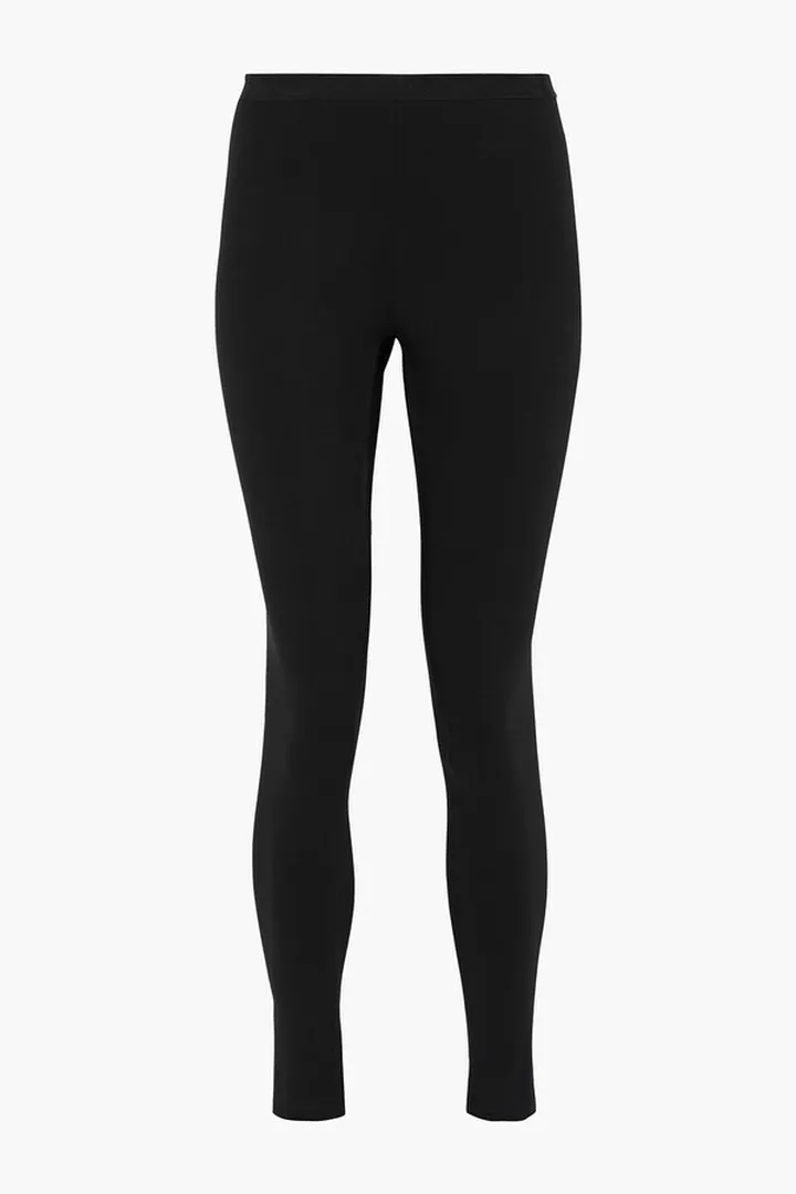 Stretch-twill leggings