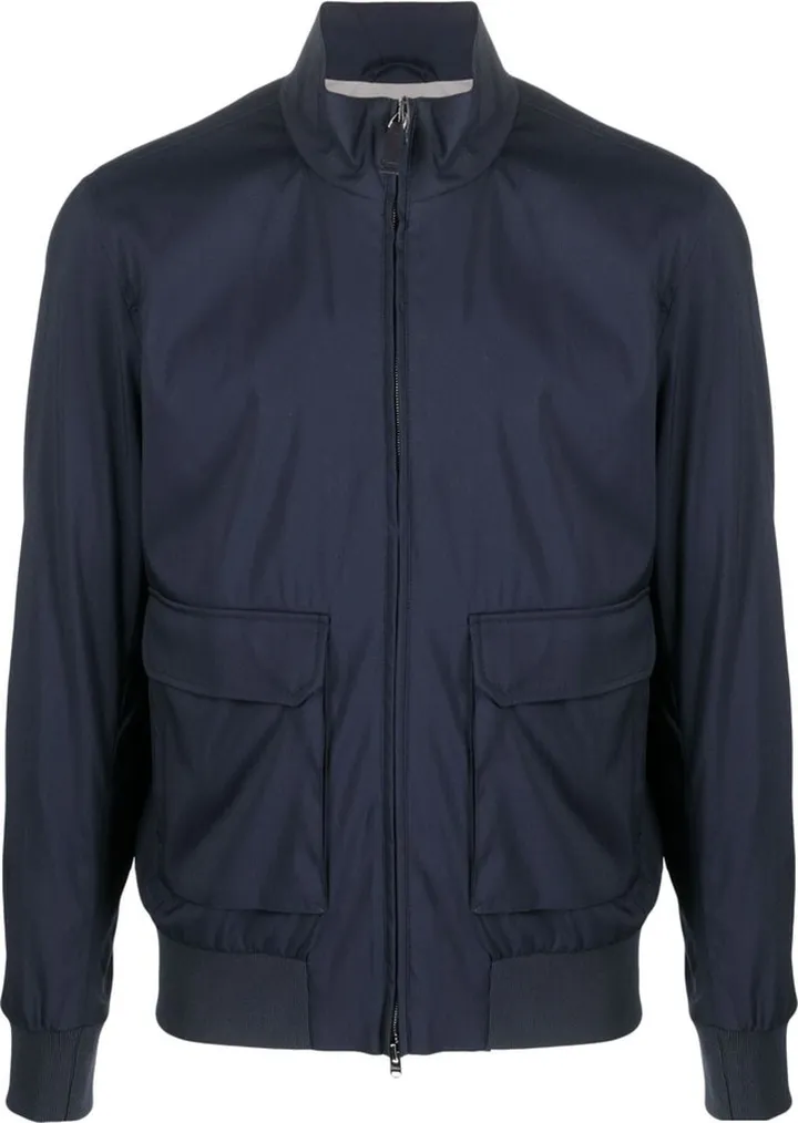 Zip-Up Bomber Jacket