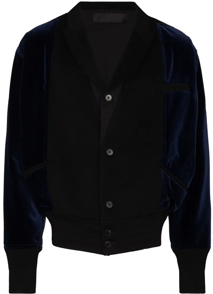 Velvet Bomber Jacket