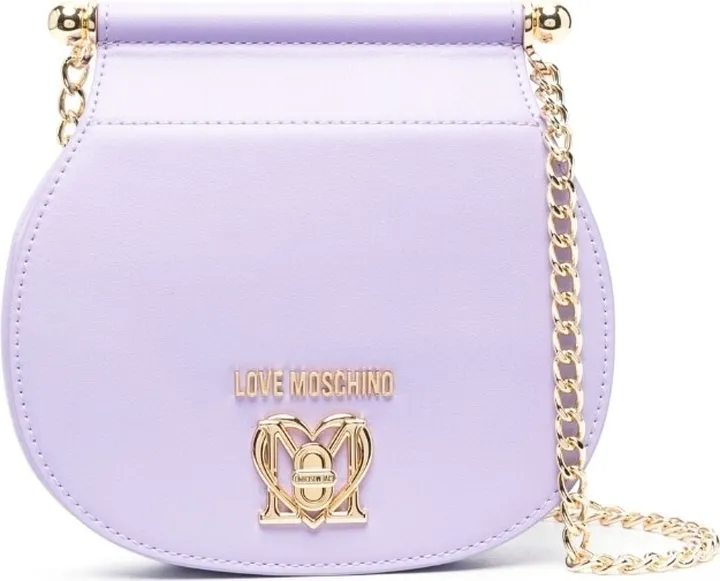 Logo-Plaque Foldover Crossbody Bag