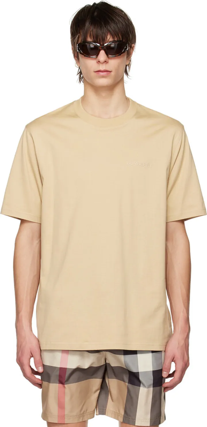 Burberry Beige Bonded T-Shirt
