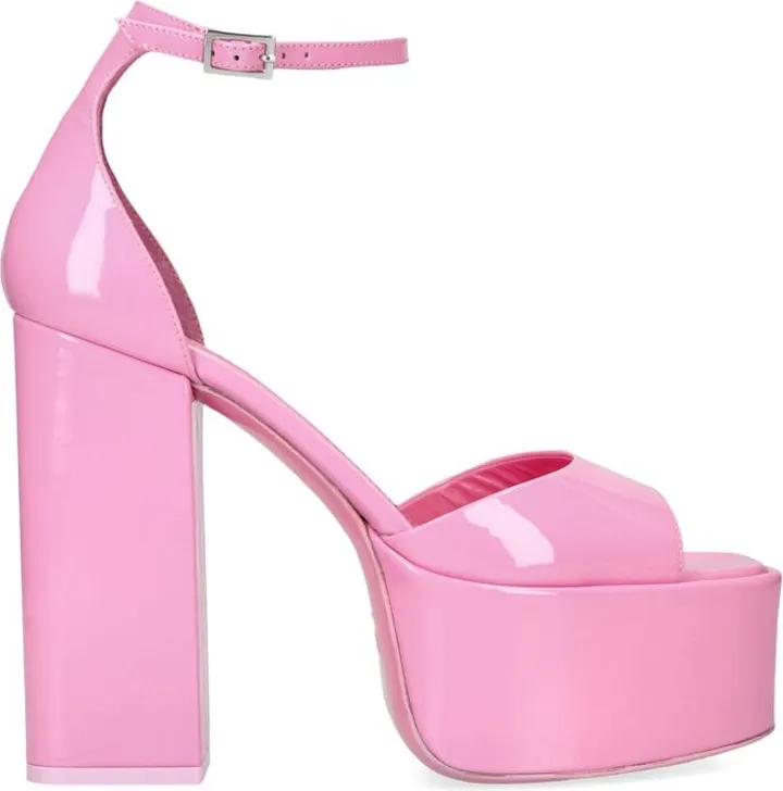 Paris Texas Patent Leather Tatiana Platform Sandals 130