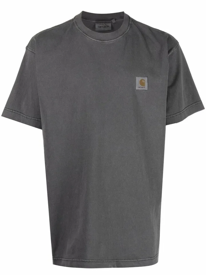 Nelson logo-patch crewneck T-shirt