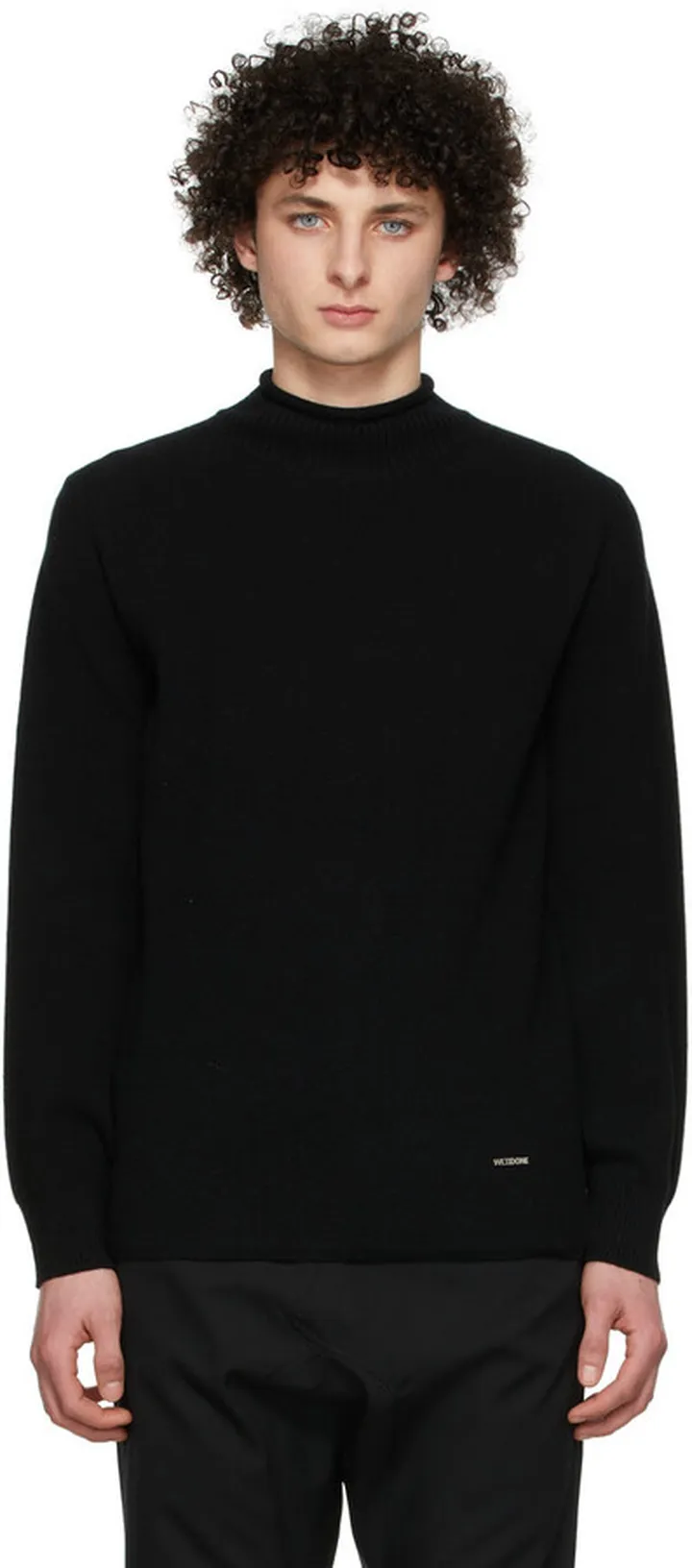 We11done Black Cashmere Sweater