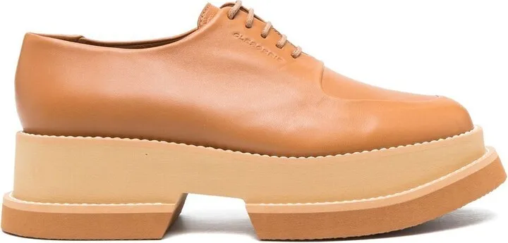 Platform Leather Brogues