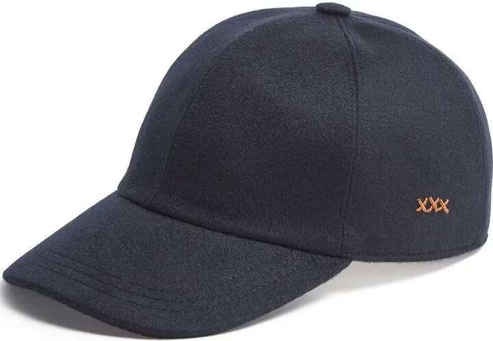 Logo-Embroidered Cashmere Cap