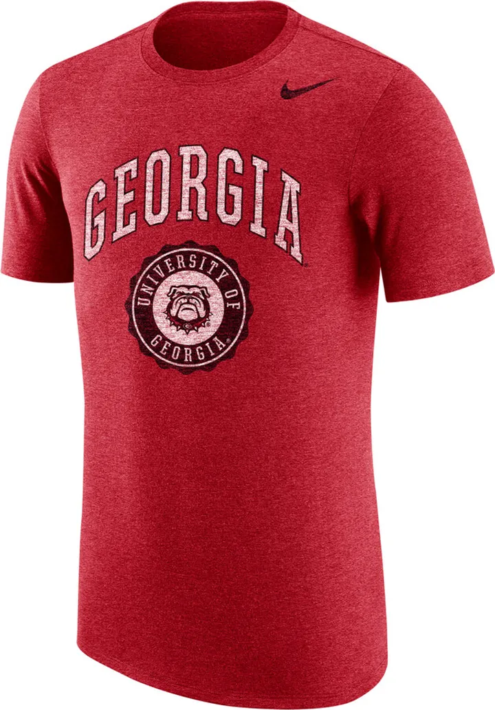 Nike Men's College (Georgia) T-Shirt in Red