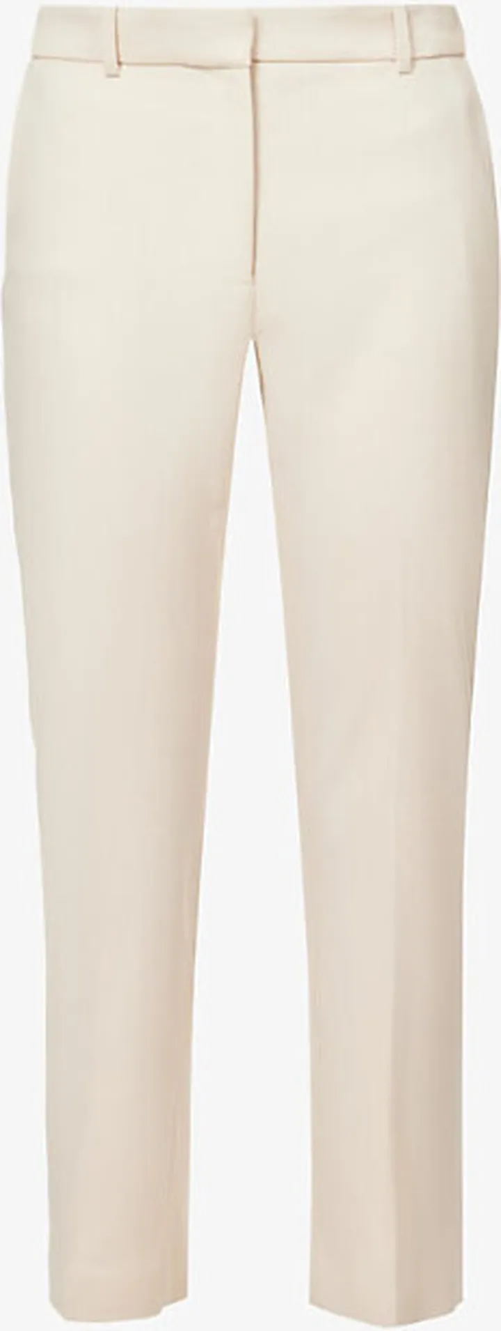 Womens Maplewood Coleman Straight-leg Mid-rise Stretch-wool Trousers