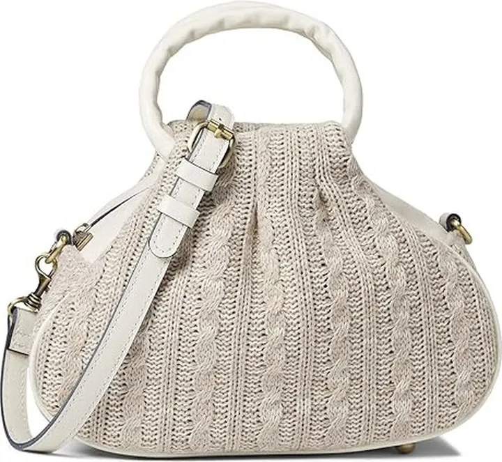 Patricia Nash Milburn Crossbody (Beige) Handbags