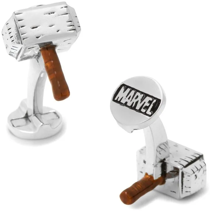 Marvel Thor Hammer Cuff Links