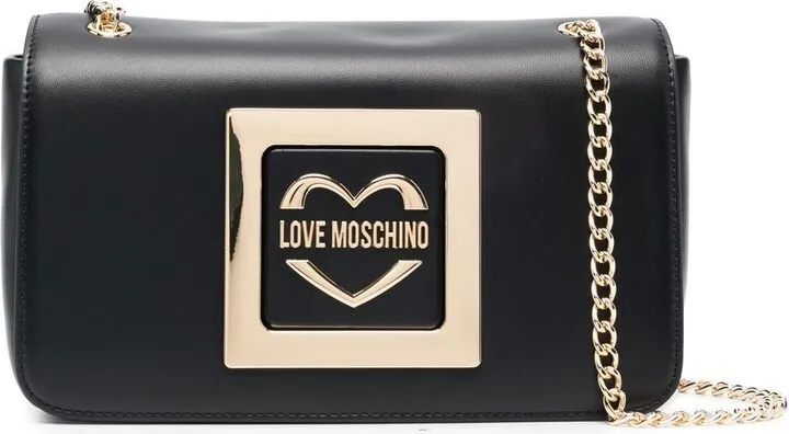 Logo-Plaque Shoulder Bag
