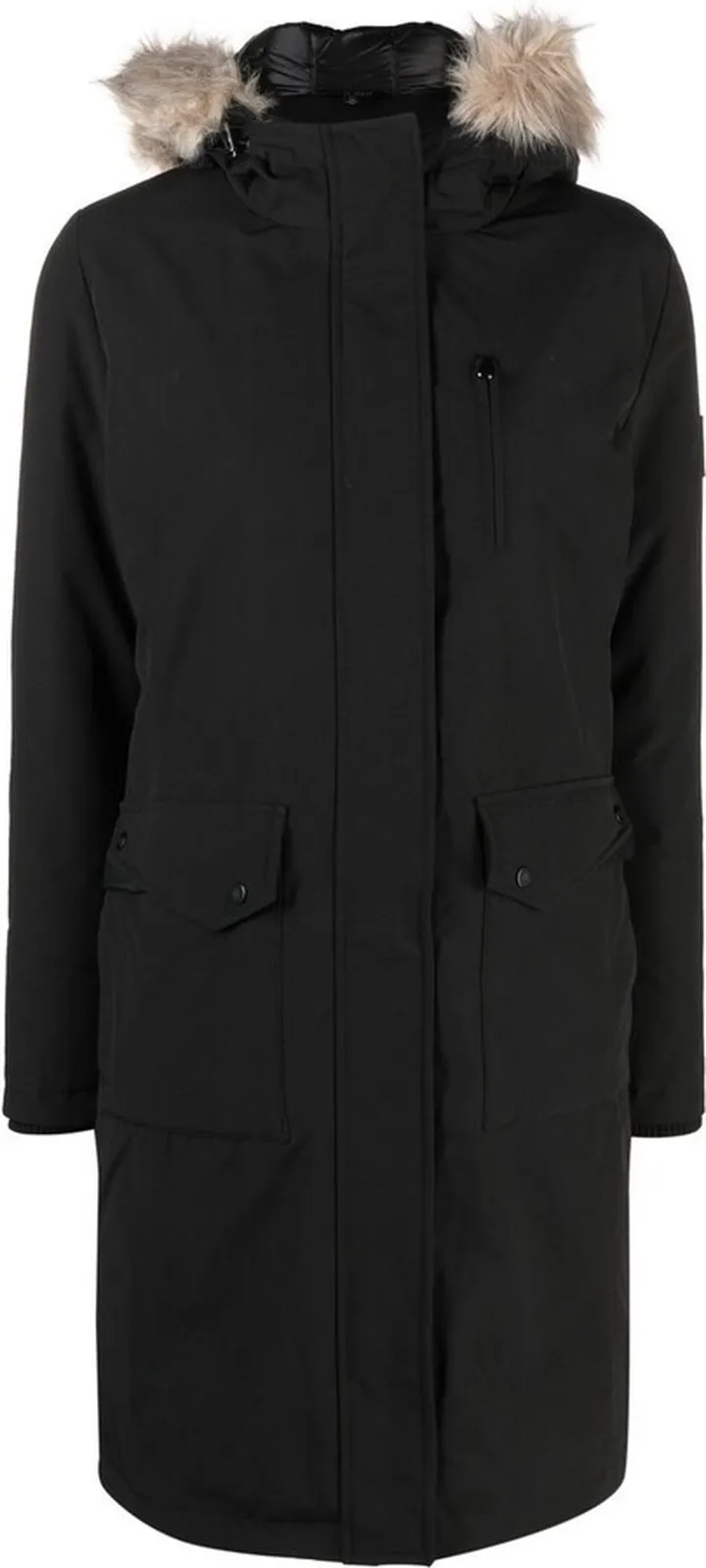 Zip-Up Padded Coat