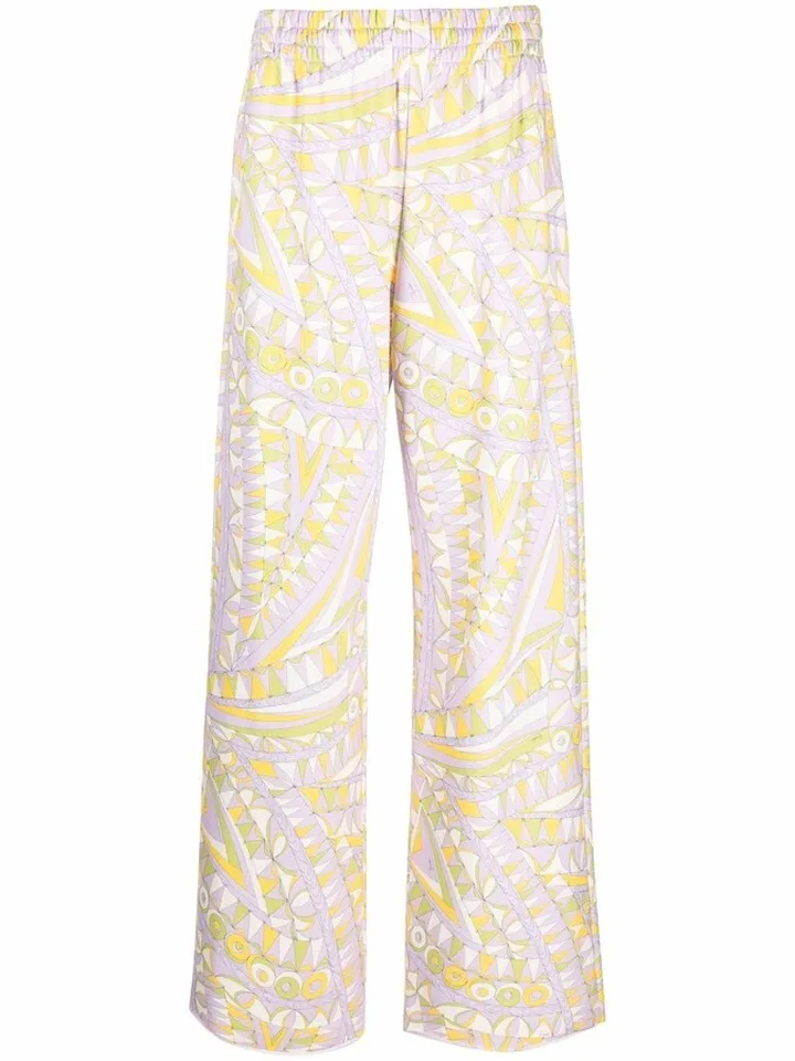 Bandierine-print track pants
