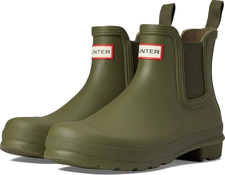 Hunter Original Chelsea (Olive Leaf) Women's Rain Boots