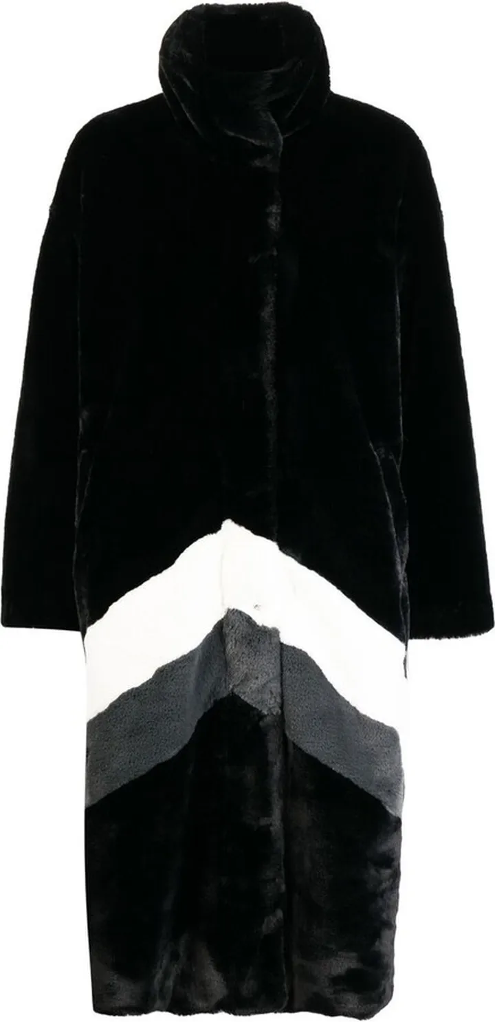 Astrid faux-fur coat