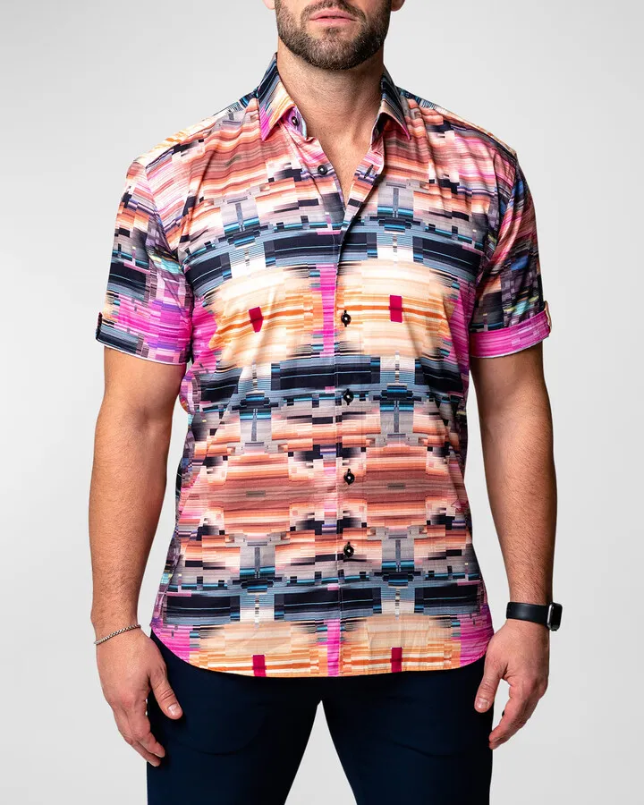 Men's Galileo Glitch Sport Shirt