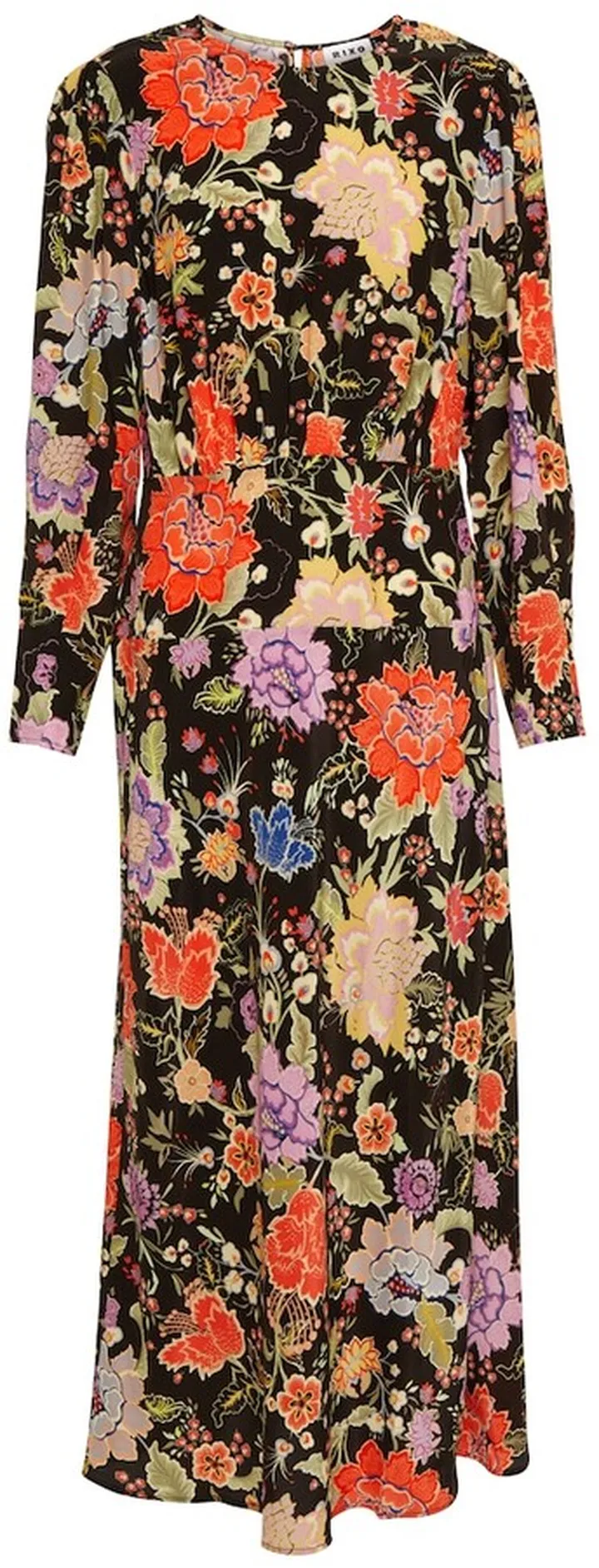 Greta floral midi dress