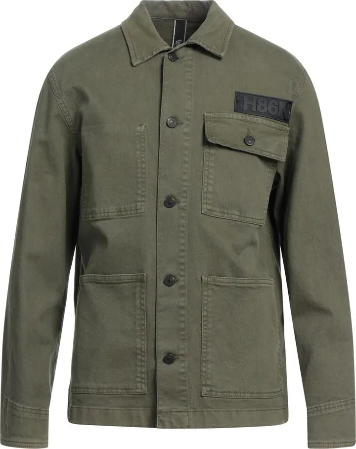 Denim Outerwear Military Green