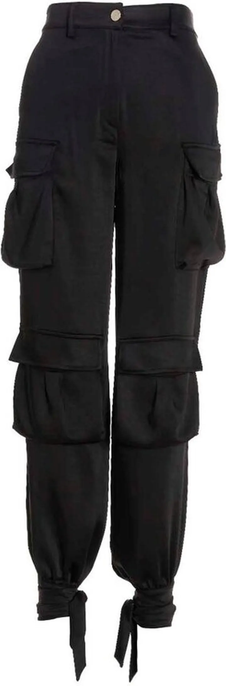 Pinko Straight-Leg Pocket-Detailed Pants