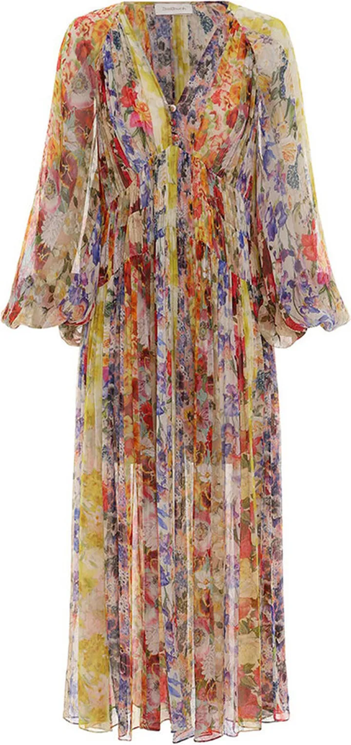 Wonderland Floral Midi Dress
