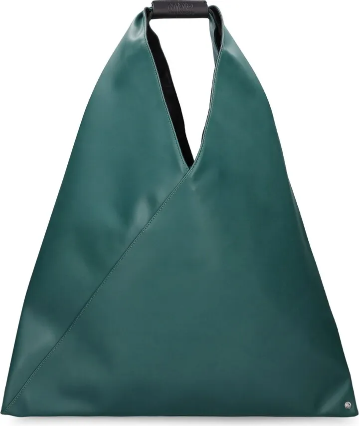 Medium Japanese faux leather tote bag