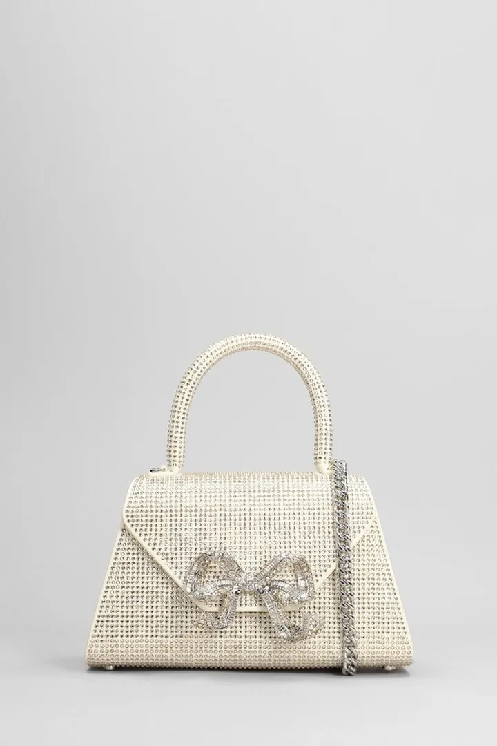 Hand Bag In Powder Polyester