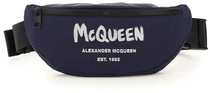 Alexander McQueen Logo Printed Belt Bag