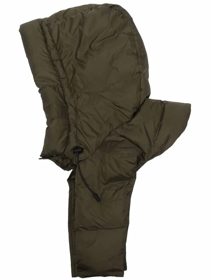Quilted-Finish Padded Hood