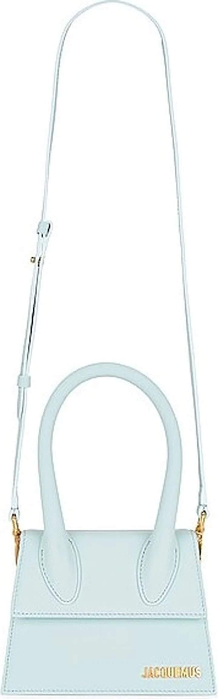 JACQUEMUS Le Chiquito Moyen Bag in Baby Blue