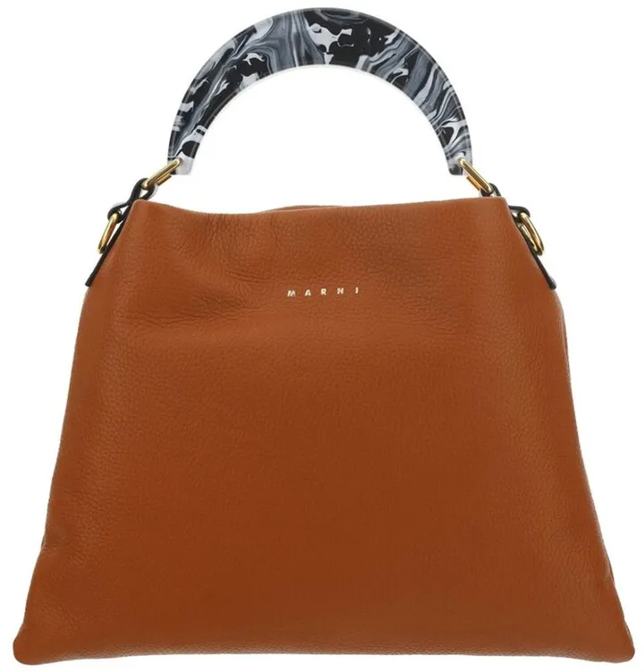 Marni Curved-Handle Tote Bag
