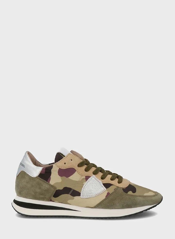Lace Up Low Top Sneakers